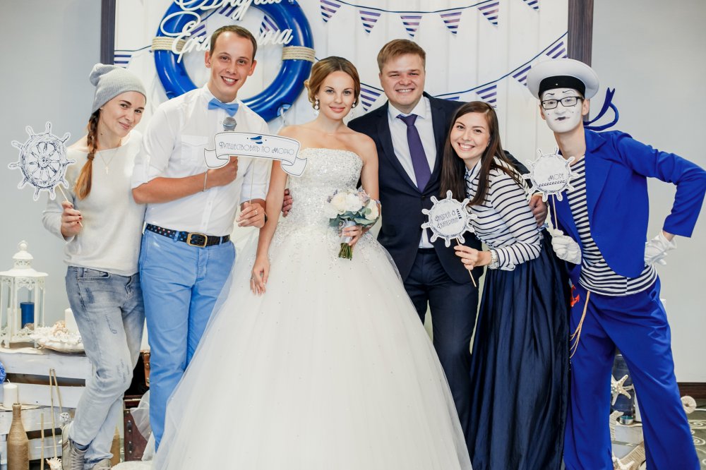 Морская свадьба Андрея и Кати, август 2014 года.